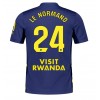 Atletico Madrid Robin Le Normand #24 Borta Kläder 2025-26 Kortärmad